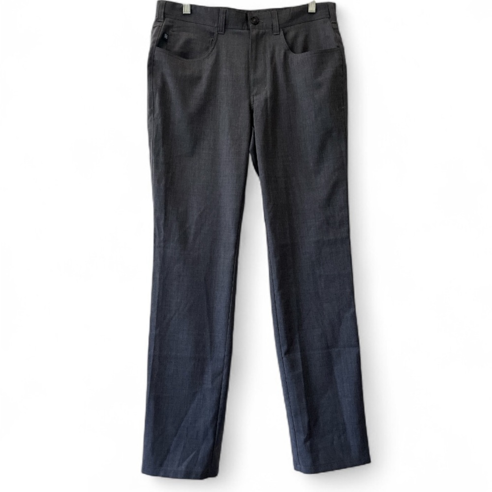 Mizzen+Main Men's Dark Gray Straight Pants Sz: 32x32